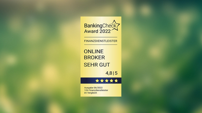 Note "sehr gut" für finvesto